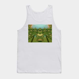 Robin's Egg Among Happy Green Apples Tank Top